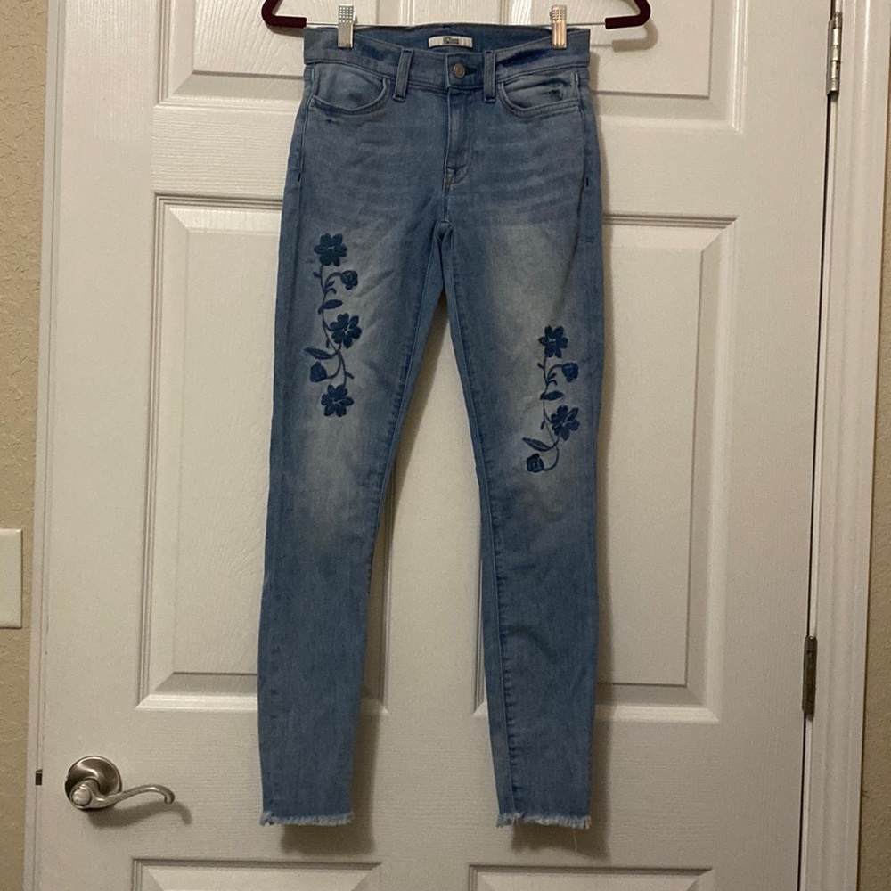tommy hilfiger mid rise ankle skinny